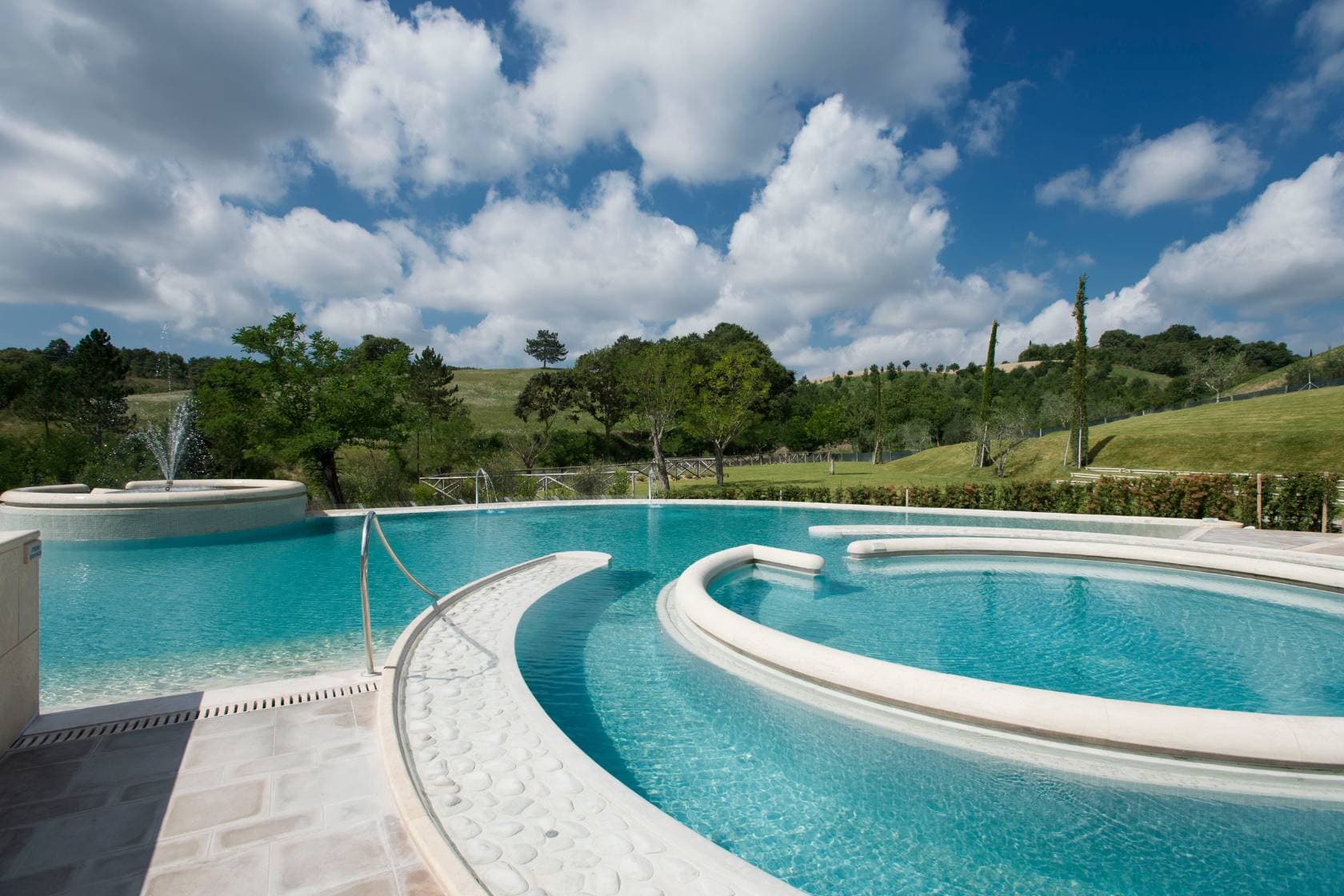 Le piscine delle Terme di Chianciano