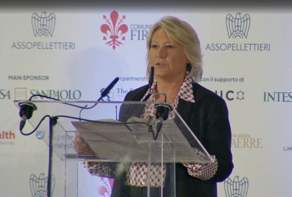 Claudia Sequi, presidente di Assopellettieri