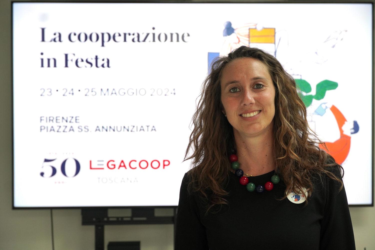 Irene Mangani, vice presidente di Legacoop Toscana