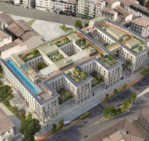 Il nuovo The Social Hub di viale Belfiore a Firenze con 550 camere