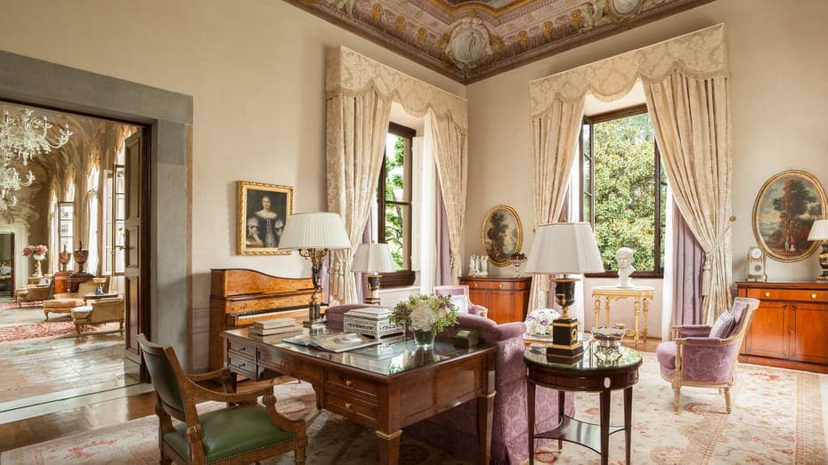 La Royal suite Della Gherardesca al Four Seasons Hotel Firenze